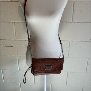 Nine West Crossbody Clutch Wallet Small Purse Vegan Leather